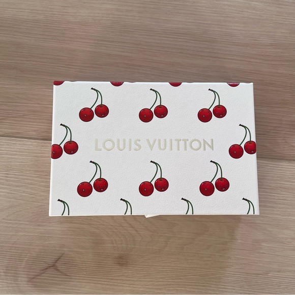 Louis Vuitton x Murakami Denim Cerise Cherry Phone Holder - Picture 3 of 12